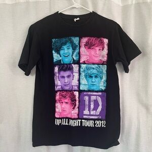 One Direction Up All Night Tour TSHIRT As seen on Harry Styles ORIGINAL